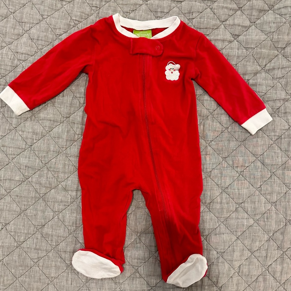 Christmas baby pajamas